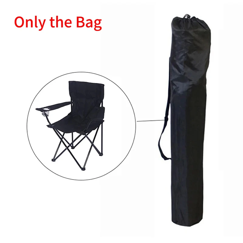 1pcs Outdoor Chair Portable Folding Chair Storage Bag Camping Chair Oxford Cloth Drawstring Pockets Furniture Storage Bag