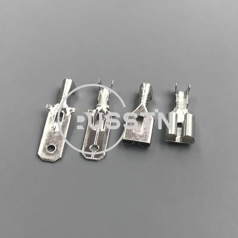 1 Set 4 Hole 6.3 Series Electric Socket AC Assembly Automotive Connector For Cars 7122-2446 - Image 5