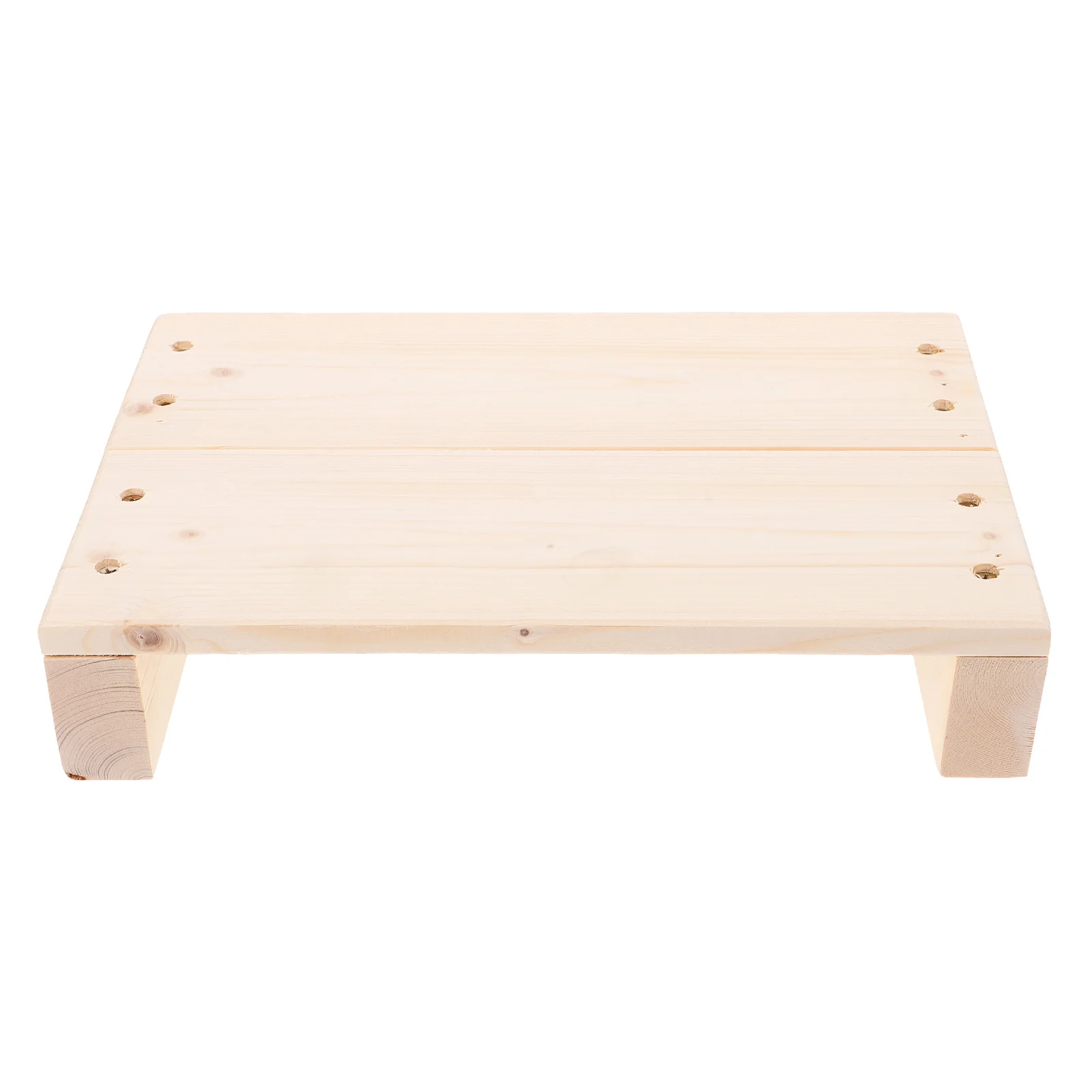 

Wooden Foot Stool for Adults Step Stool Under Desk Space Saving Design for Kitchen Bathroom Bedroom Office Indoor Outdoor Use