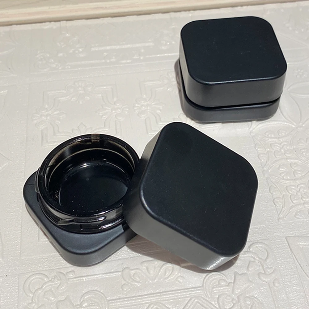 Frascos de vidrio con cerradura de seguridad para maquillaje cosmético, tarro de aceite Anti-UV, caja de crema para lápiz labial, caja de almacenamiento de pegamento para uñas con buen sellado, 10 Uds.
