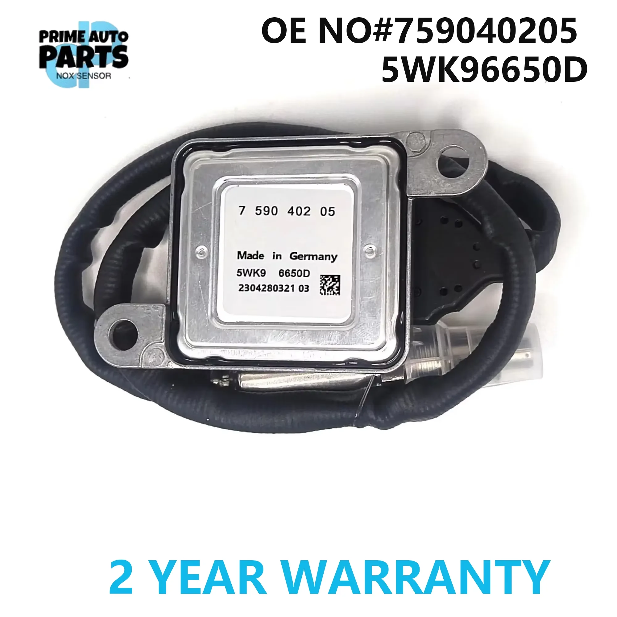 

NEW 759040205 Nitrogen Oxide Sensor 5WK96650D 5WK9 6650D For BMW 5er F10 F11 523i 528i 530i N53 NOx Sensor