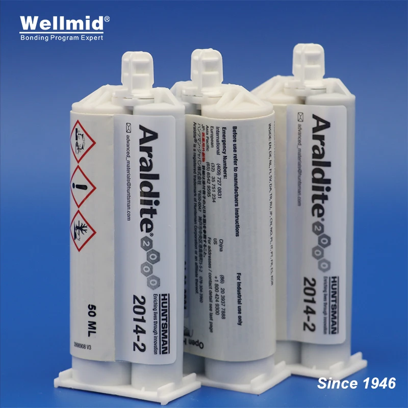 Araldite 2014-2 Two component epoxy paste adhesive High temperature and chemical resistance bonding metals electronic 2K ab glue