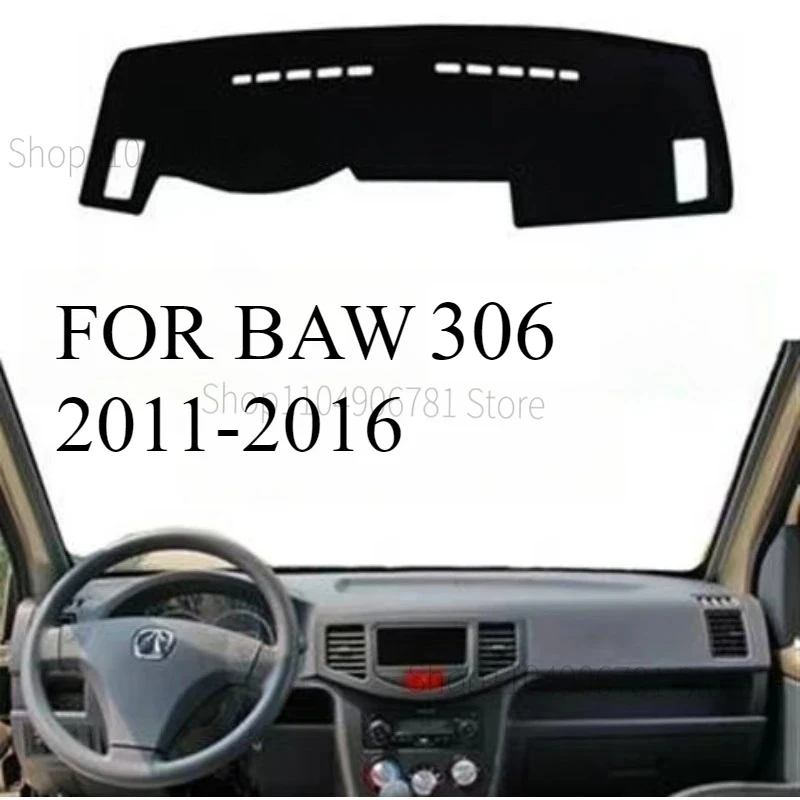 FOR BAW 306 2011-2016  Car Dash Mat Dashmat Dashboard  Cover Sun Shade Dash Board Cover Carpet  Accessories