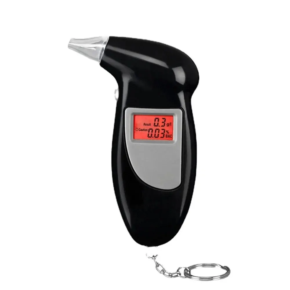 Birds Beak Vehicle Breathalyzer Blowing Digital Display Detector For Vehicle Portable Drink-driving Breathalyzer