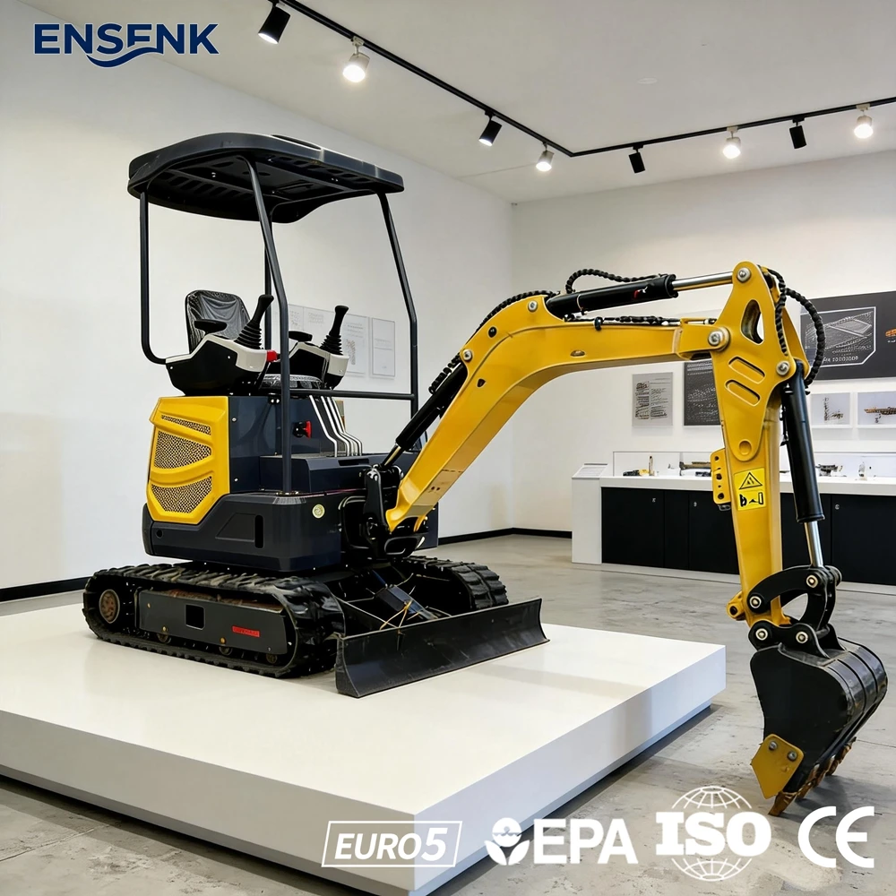 

Мини-экскаватор 0.8-2.5 тонны с двигателем Kubota, многофункциональный, для строительных работ, от европейского производителя напрямую