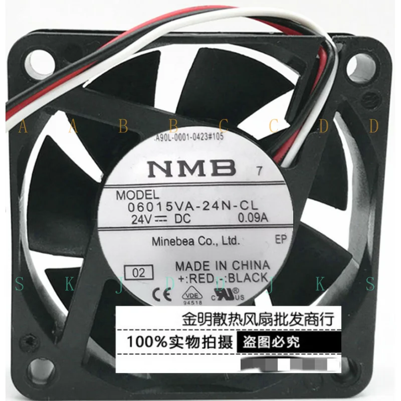 M  for 1 pcs NMB 6CM 06015VA-24N-CL 24V FANUC system dedicated inverter cooling fan