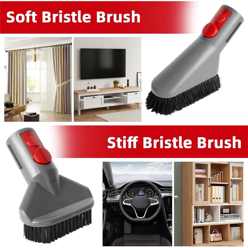 قطع غيار الأجهزة لـ Dyson V7 V8 V10 V11، مجموعة فوهات الفرشاة، حل الكل في واحد للمنزل والمركبات