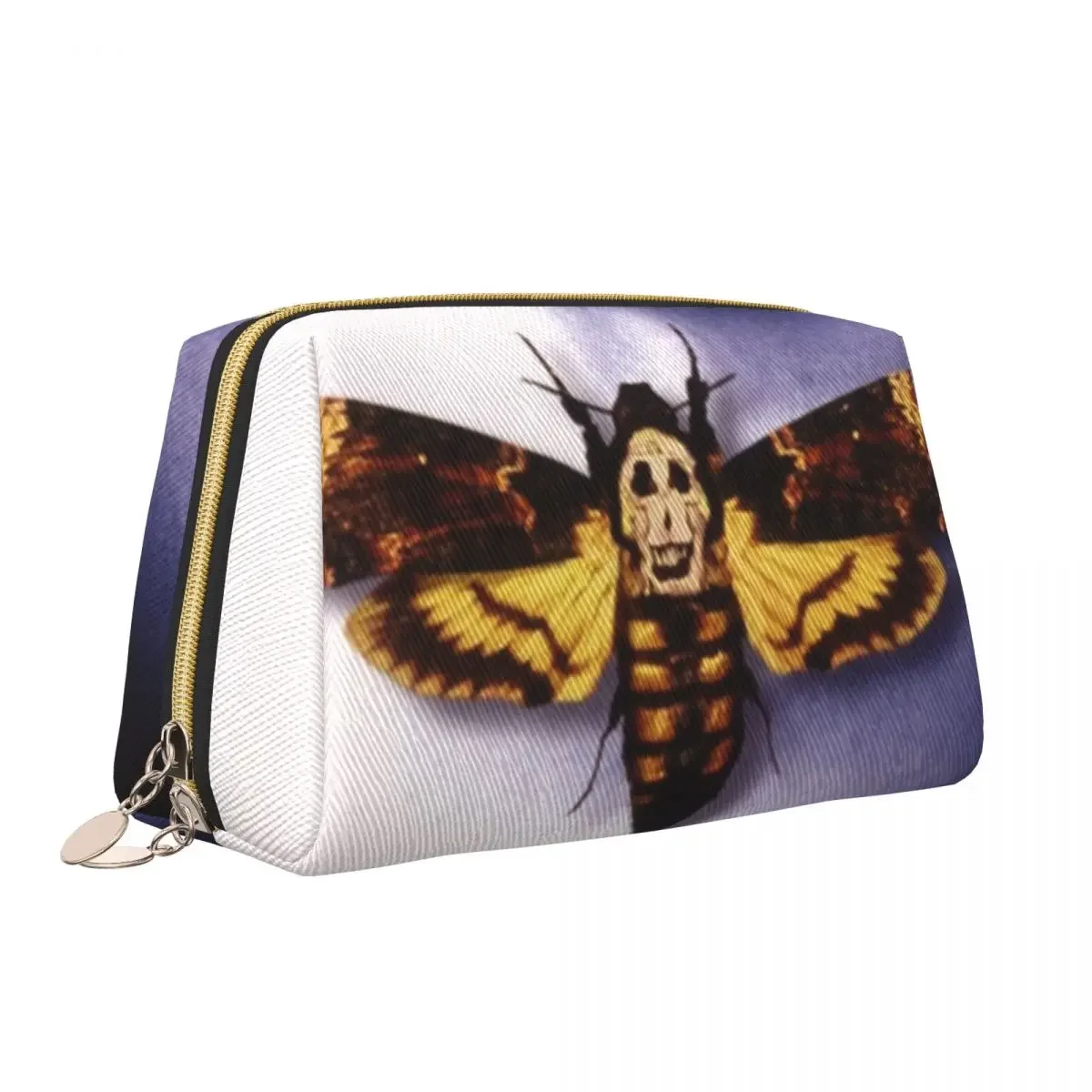 Silence Of The Lambs Face Makeup Bag for Women Travel Cosmetic Organizer Cute Hannibal Storage Toiletry Bags