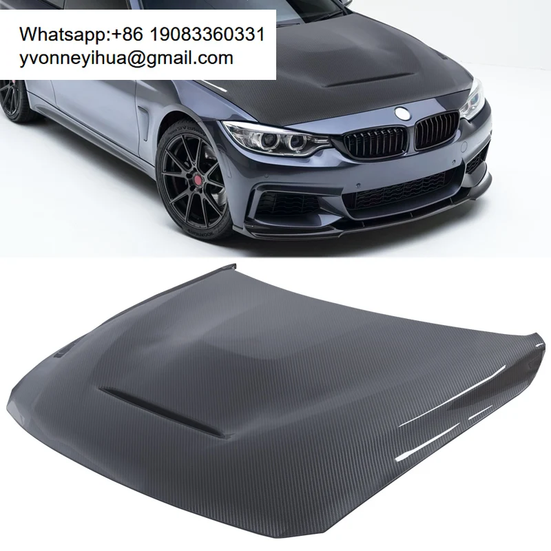 

For Bmw 3 Series F30 F35 Gts Style Engine Hood 4 Series F32 F33 F36 Carbon Fiber Fibre Front Bonnet Hood