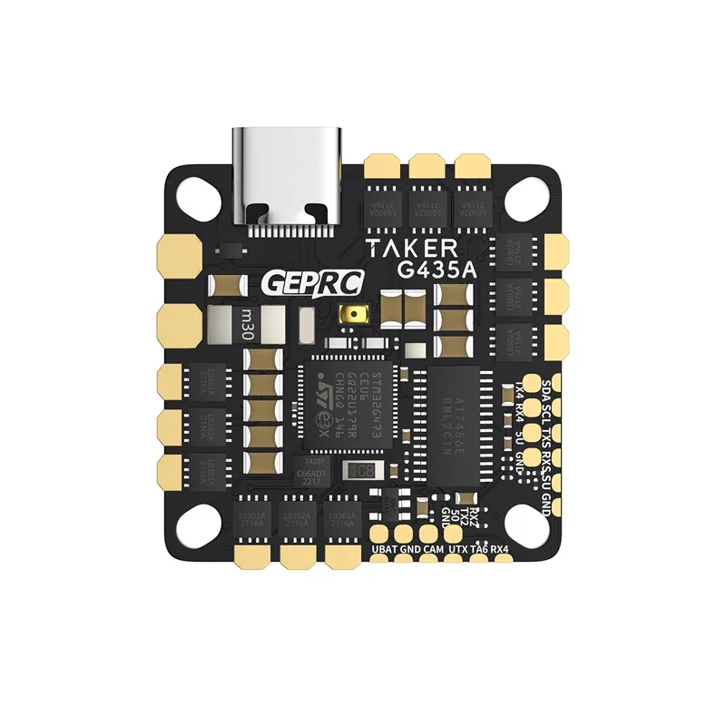 GEPRC GEP-TAKER G4 35A AIO 2-4S Cinelog25 V2 with G473 Main Control/170MHz Operating Frequency/Upgraded Type C