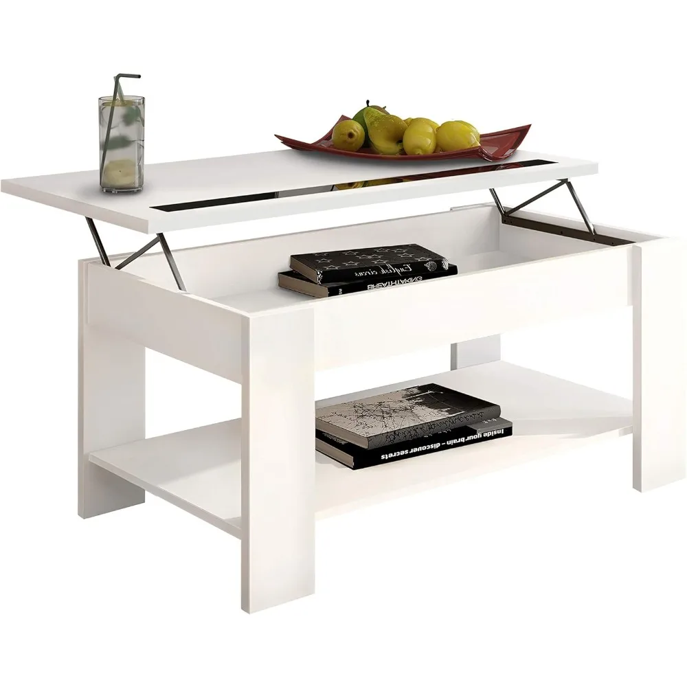 Mesa de Centro Elevable para Salon، Diseño Moderno y Funcional، Agueda #1