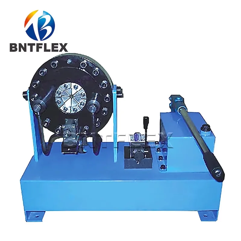 Only 52kg M160 Type Hand Pump Hydraulic Hose Crimping 3/16" To 1" 3 Wires Silicone Hose Water Hose Pipe Machine