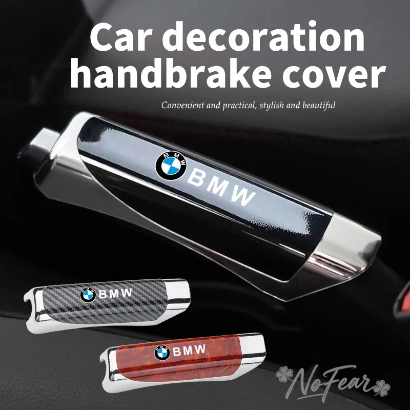 

Car Handbrake Grip Cover Protector For BMW F30 F10 E90 F20 E46 E60 E70 E39 E36 E87 X7 E92 E91 E28 X3 X1 X2 X5 X6 E3C ar stickers