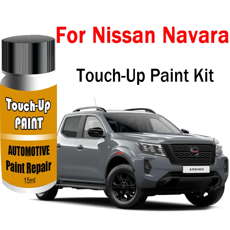 Car Touch-Up Paint Kit (with Brush) for Nissan Navara 2026 Car Paint Repair Kits Scratch Remover Paint Black White Grey Silver