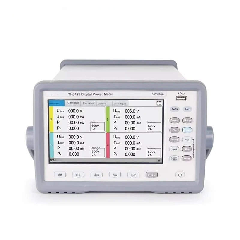 TH3421/TH3422 Digital Power Meter Multi-Channel Electronic Measuring Instrument for Electrical Parameters
