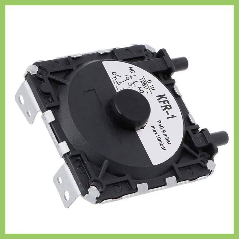 

Boiler Gas Water Heater Pressure Switch Set Universal Pressure Switch KFR-1, Wall-Mounted Boiler Air Pressure Switch Set 10Pcs