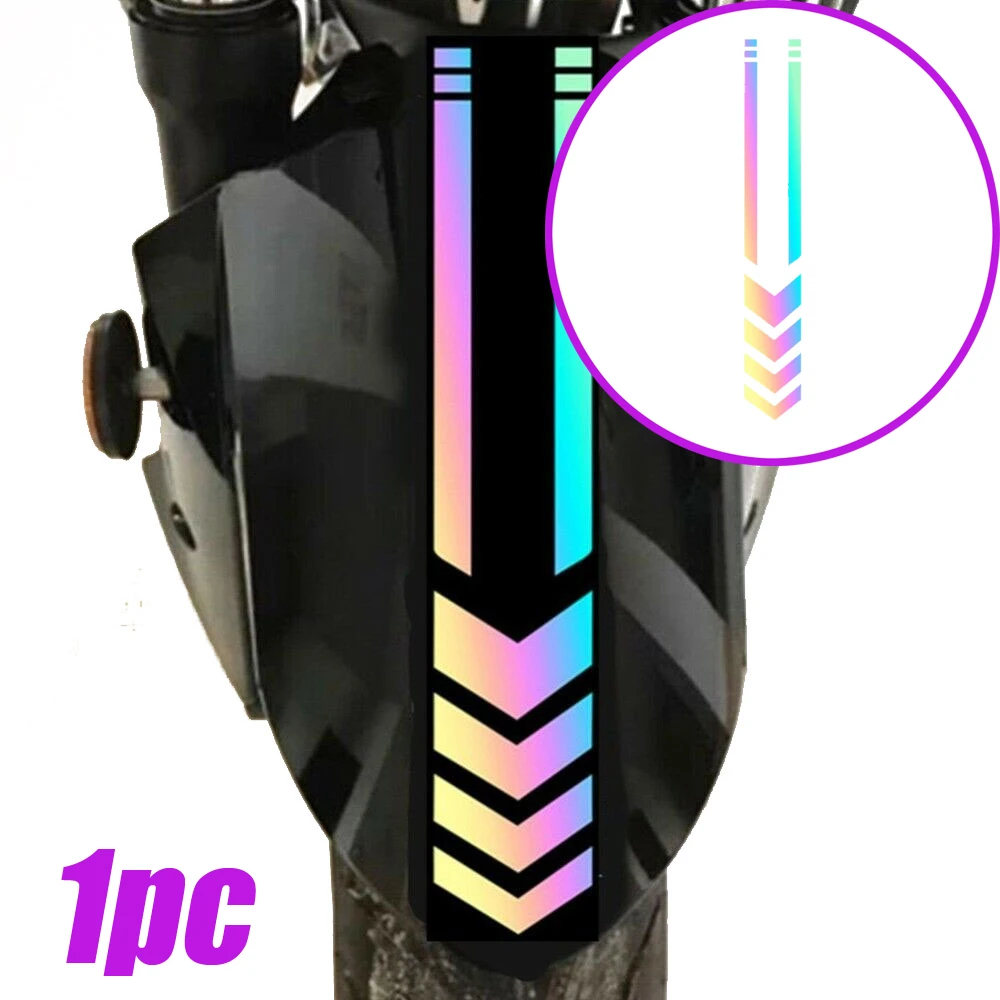 1pc Universal Motorcycle Arrow Styling Sticker Motorcycle Body Warning Decal Motorcycle Mudguard Sticker Motorbike Accessories