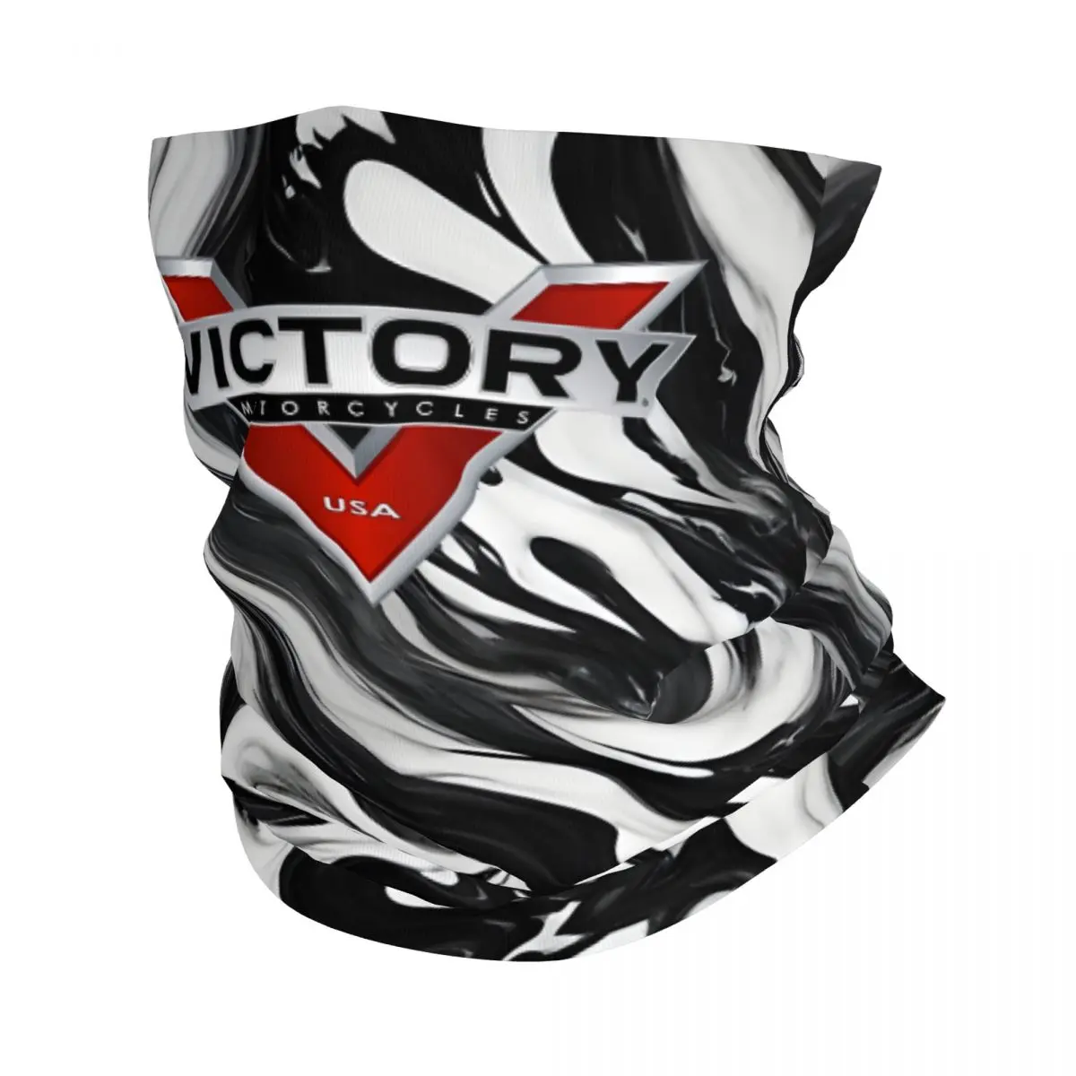 Victory Motorcycle Bandana Neck Cover Printed Motorcycle Club Victory high ball Face Scarf Multi-use Cycling Riding Unisex Adult