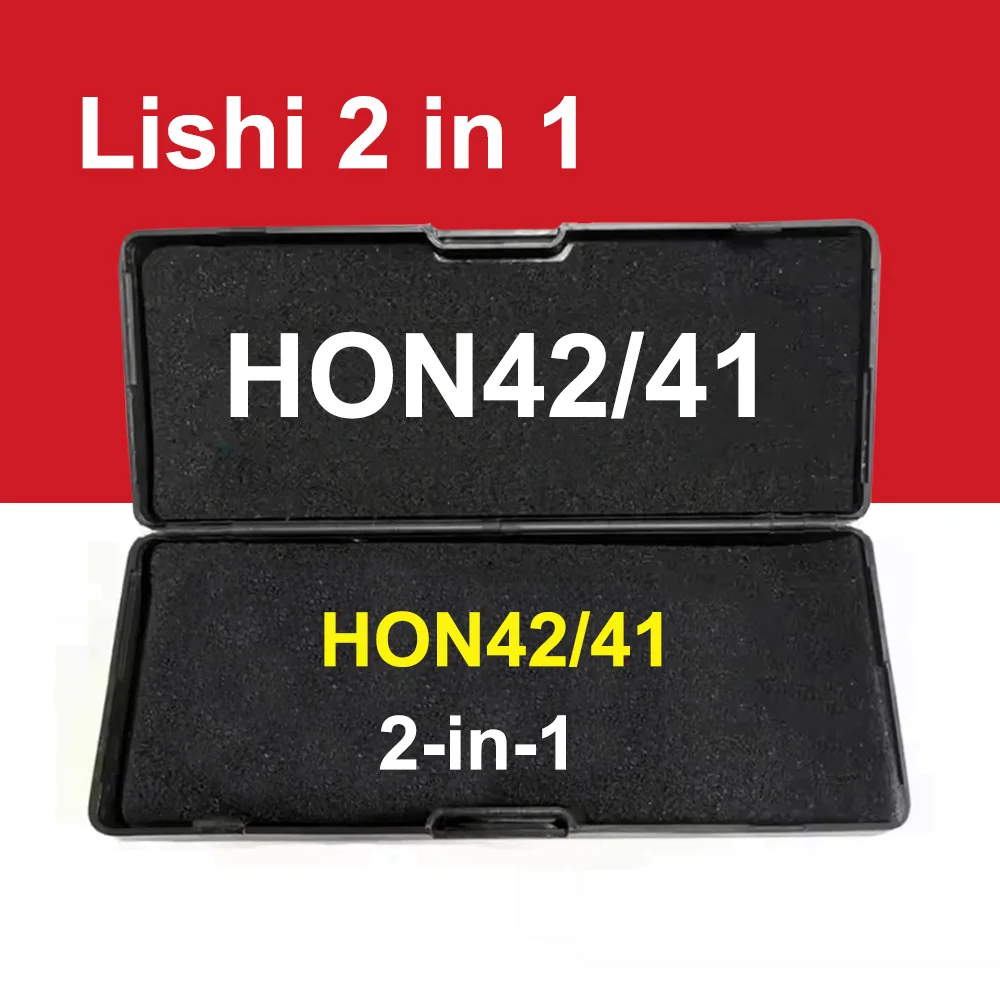 

Lishi HON42/41 2 in 1 Decoder and designed for Honda Motorcycles 8 Cut LISHI HON42 41 2in1 tool