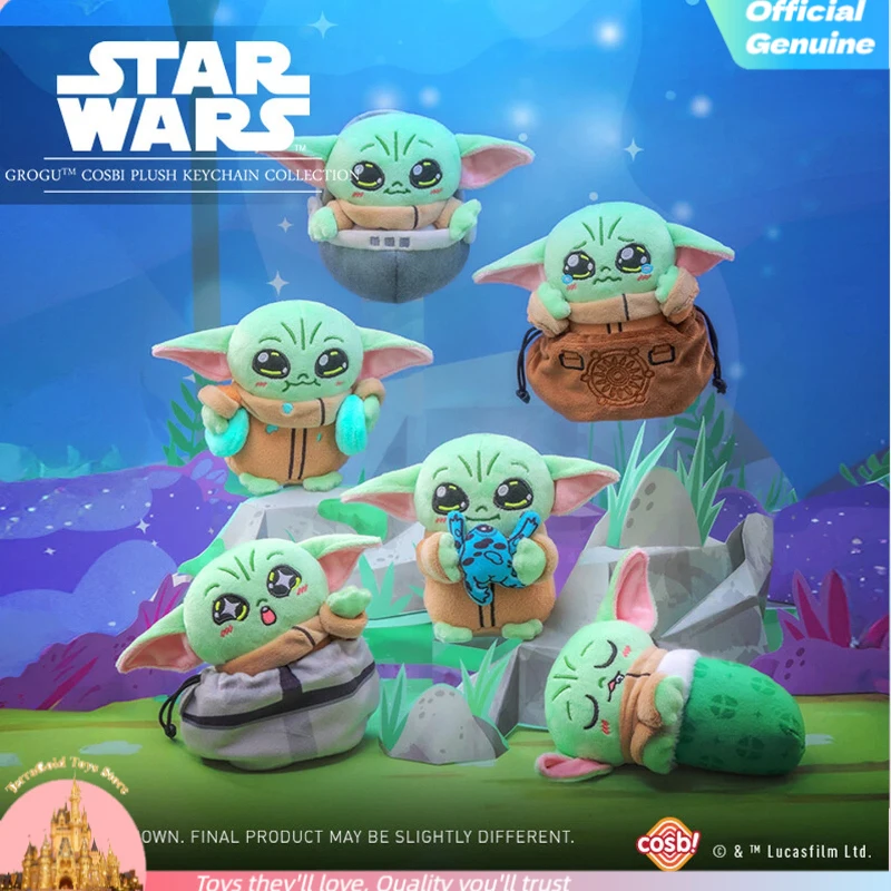 新しいホットトイズ-スターウォーズ-グロッグ-cosbi-ぬいぐるみ-ブラインドボックス-ドール-バッグチャーム-トレンドデコレーション-子供の日ギフト-コレクタブルトイ-キッズファン向け
