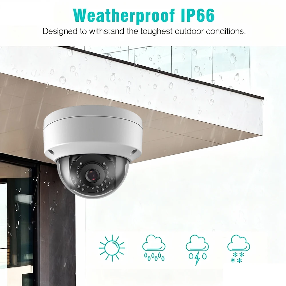 4K 16CH CCTV Dome Camera Set Outdoor Waterproof AHD Security Camera Video Surveillance System Kit 8MP XMEYE DVR Kit 16 Channel