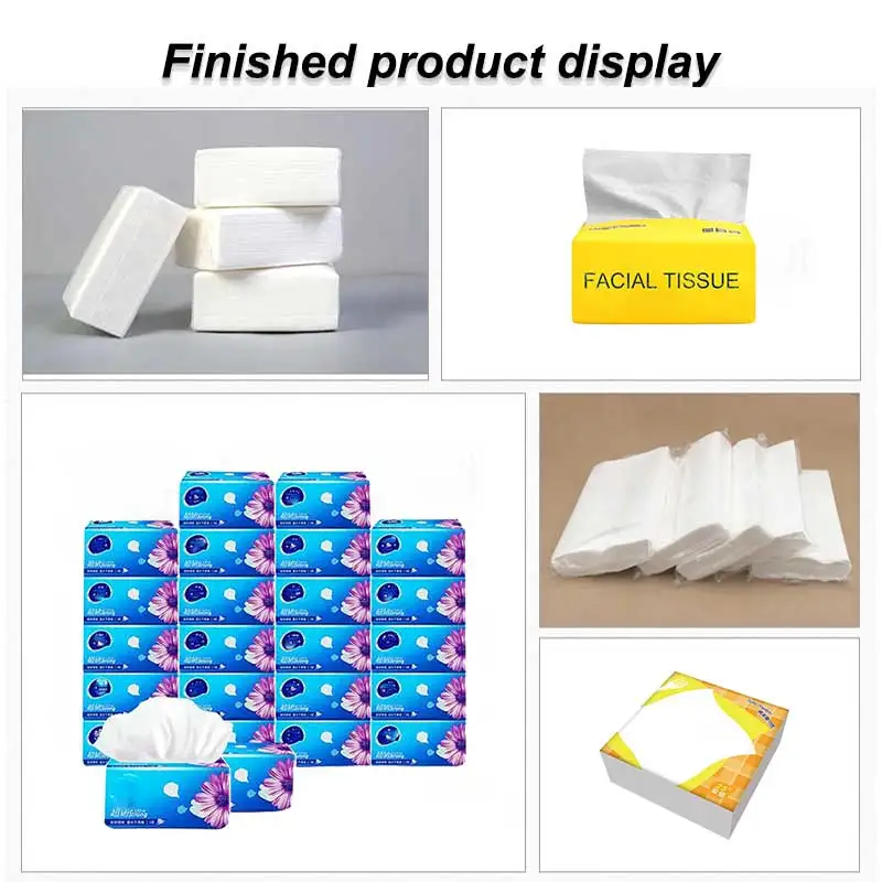 Small Machines for Home Business Soft Facial Tissue Paper Making Machine 2 Lines Facial Tissue Machine