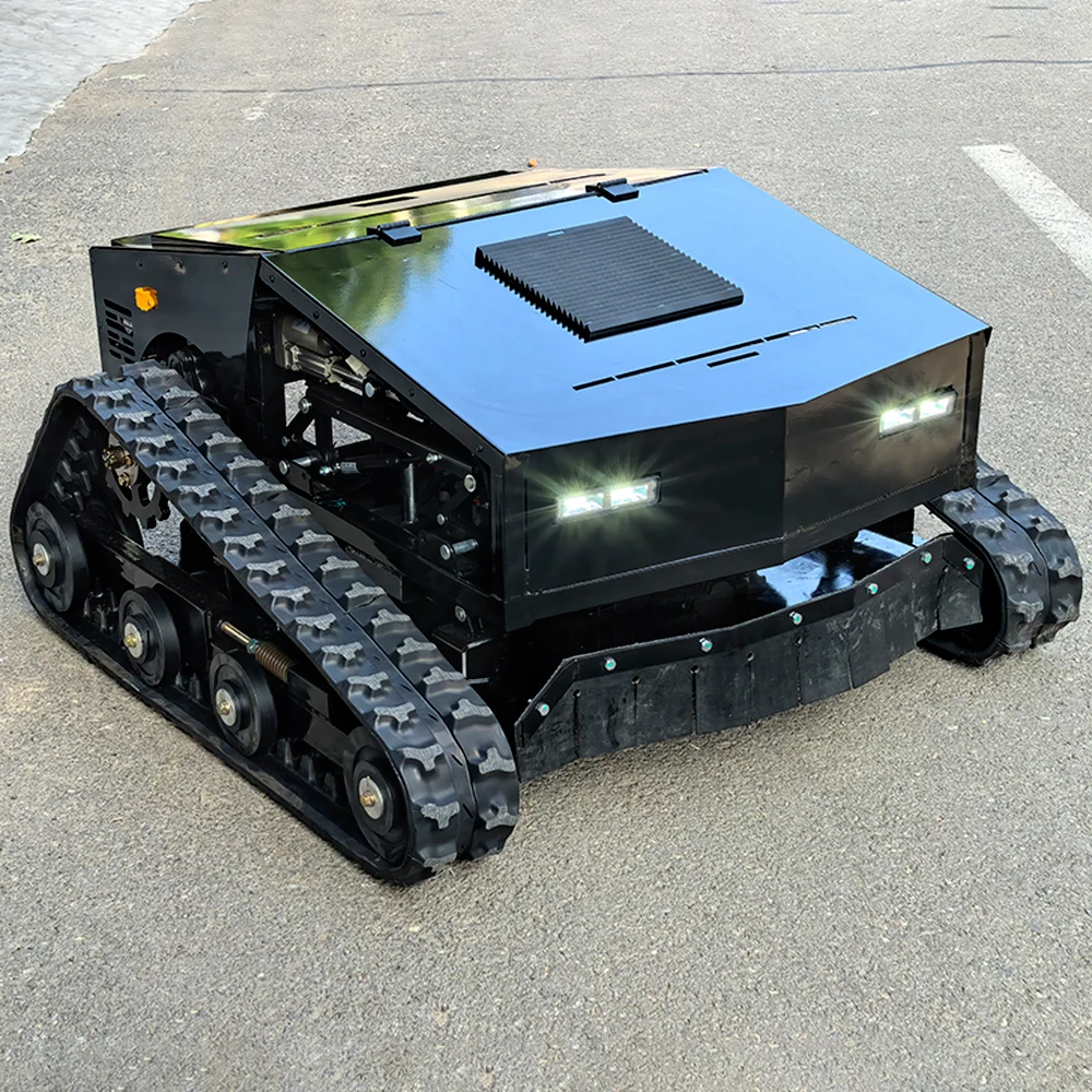 

Remote Control Crawler Petrol Lawn Mower 80cm Cutting Width for Farm Use