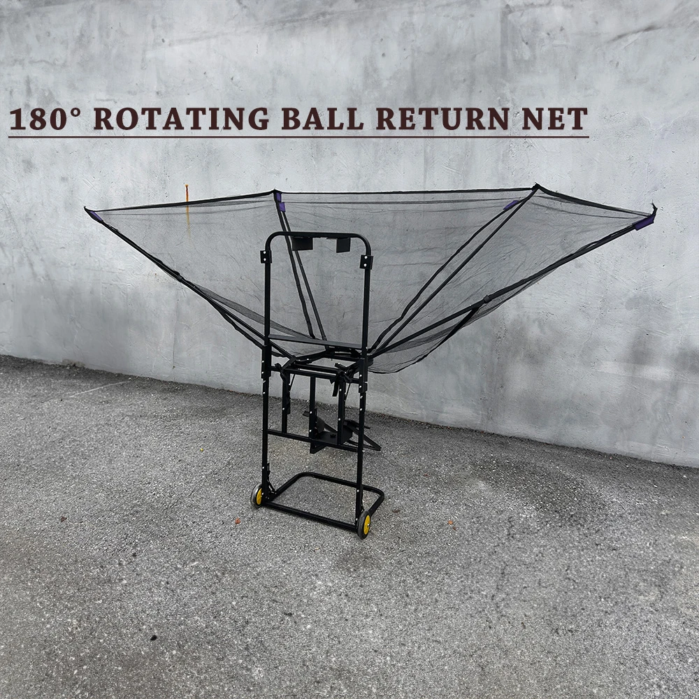 Basketball Shot Trainer Rebounder with Net Return System Basketball Rebounder Return System Training Equipment