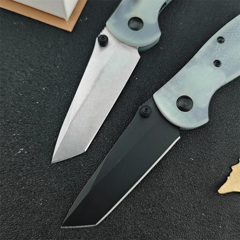 Outdoor Camping BM577 Hunting D2 Blade Tactical G10 Handle EDC Folding Knife