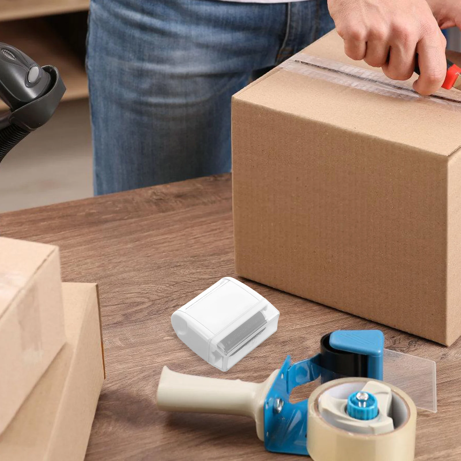 

Confidential Roller Stamp - High Efficiency Privacy Protection for Shipping Labels Documents Security Roller Stamp Identity