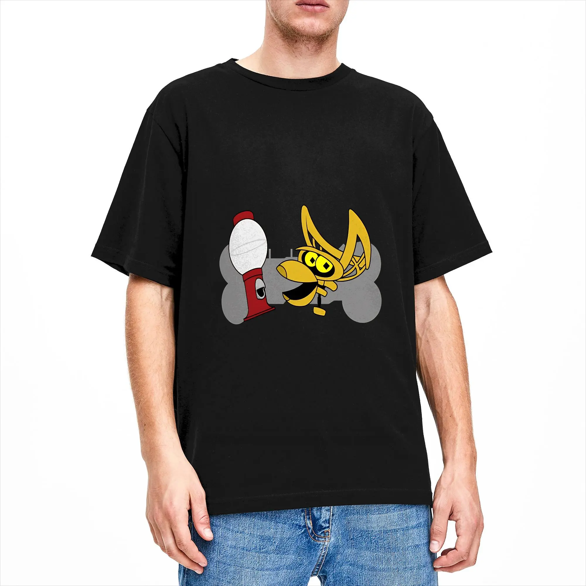 Casual T Shirt Beach MST3K  Explore Popular T-Shirts  Cotton Tshirt for Adult Y2K Retro Pattern Short Sleeve Tees