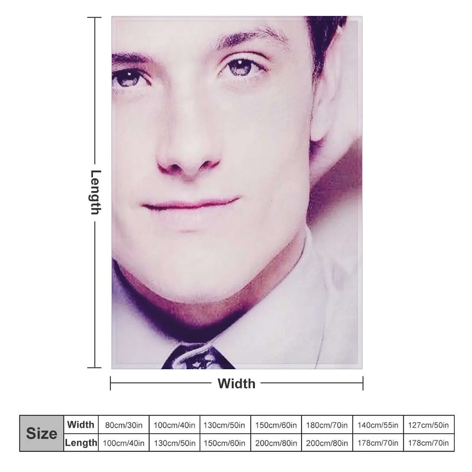 Josh Hutcherson Whistle meme Throw Blanket Designers Loose Blankets