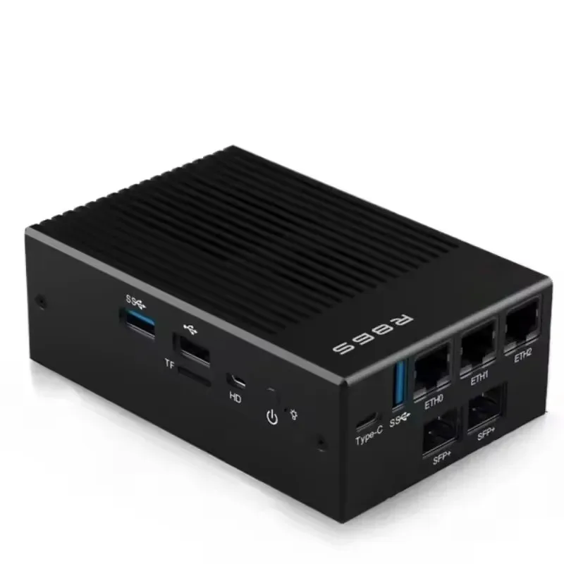 R86S U1 U2 U3 U4 T1 T2 T3 T4 Mini PC Host Multi Port 2.5G 10G N6005 N5105 Soft Router Routing
