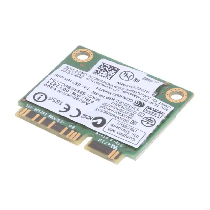 

6200 622ANHMW WiFi Card 2.4G/5Ghz 300Mbps Mini PCIE Card 572509-001 60Y3231