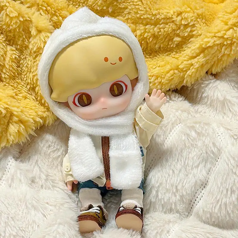 Original Dimoo Fox In The Woods Raincoat Cat Bear Pilot Stay With Me Anim Action Model Figure Kawaii Figure Christmas Gifts