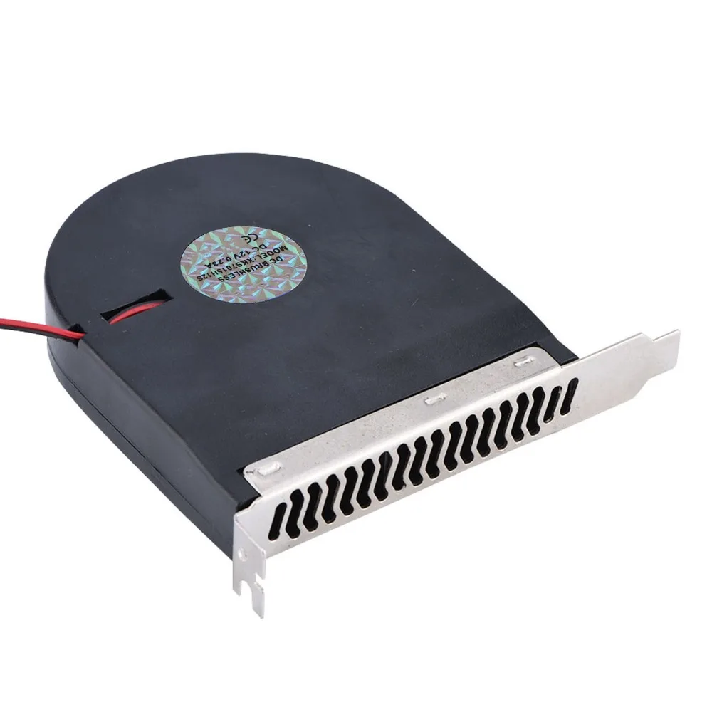 Durable DC12v PCI Slot Blower Mini Size 4pin Interface Internal CPU Cooler Cooling Fan Computer Hardware
