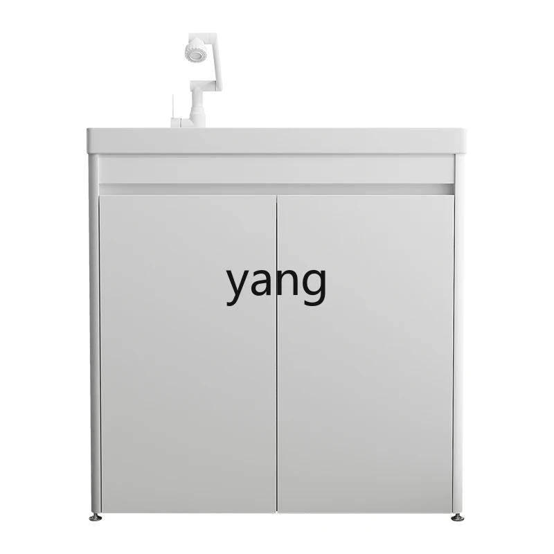 

LMM Balcony Cabinet Combination Floor-Standing Washbasin Integrated Ceramic