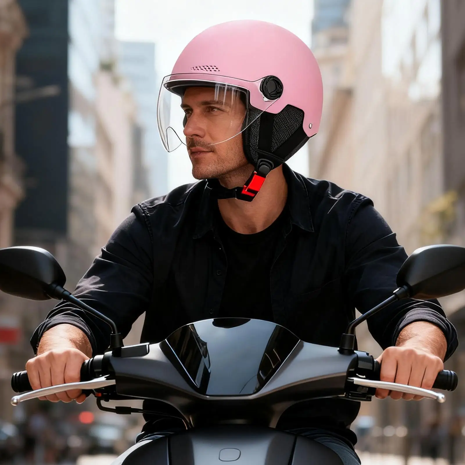 Electric Scooter Helmet For Adults Mens Bicycle Helmet Anti-UV Breathable Protective Safety Hat For Kids Women Adult Cycle