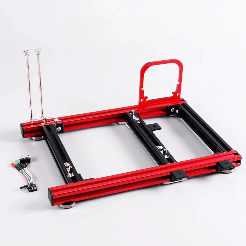 Aluminum Open Frame PC Case ATX ITX Motherboard Bracket Mini DIY Computer Chassis Test Bench Cooling Rack