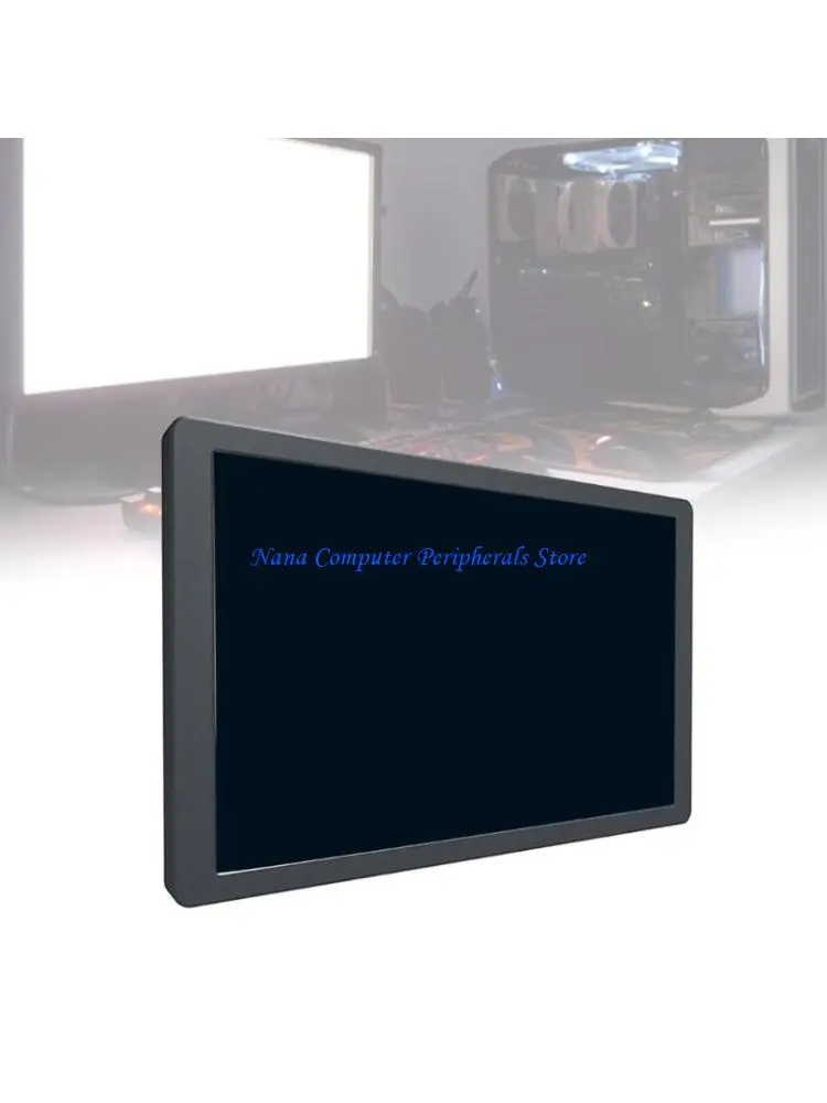 F68C USB Screen 8in IPS Display for PC CPU Memory Data Monitors Chassis Secondary Screen with Temperature Sensoring
