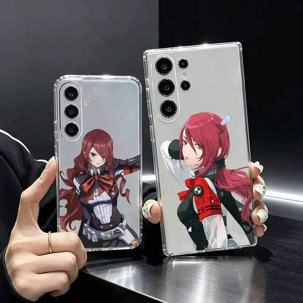 Mitsuru kirijo persona 3  Phone Case For Samsung S25,S24,S21,S22,S23,S30,Ultra,S20,Plus,Fe Transparent Cover