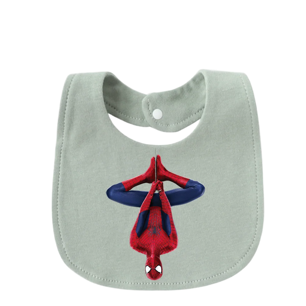 

2-piece cartoon printed baby bibs newborn saliva towels cotton burp cloths girl/boy feeding bibs baby bibs newborn gifts 0-36M