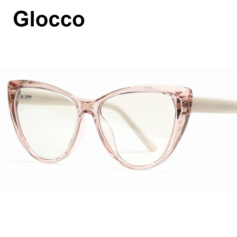 Transparent Pink Eyeglasses Frames TR90 Fashion Popular Anti  display picture 1