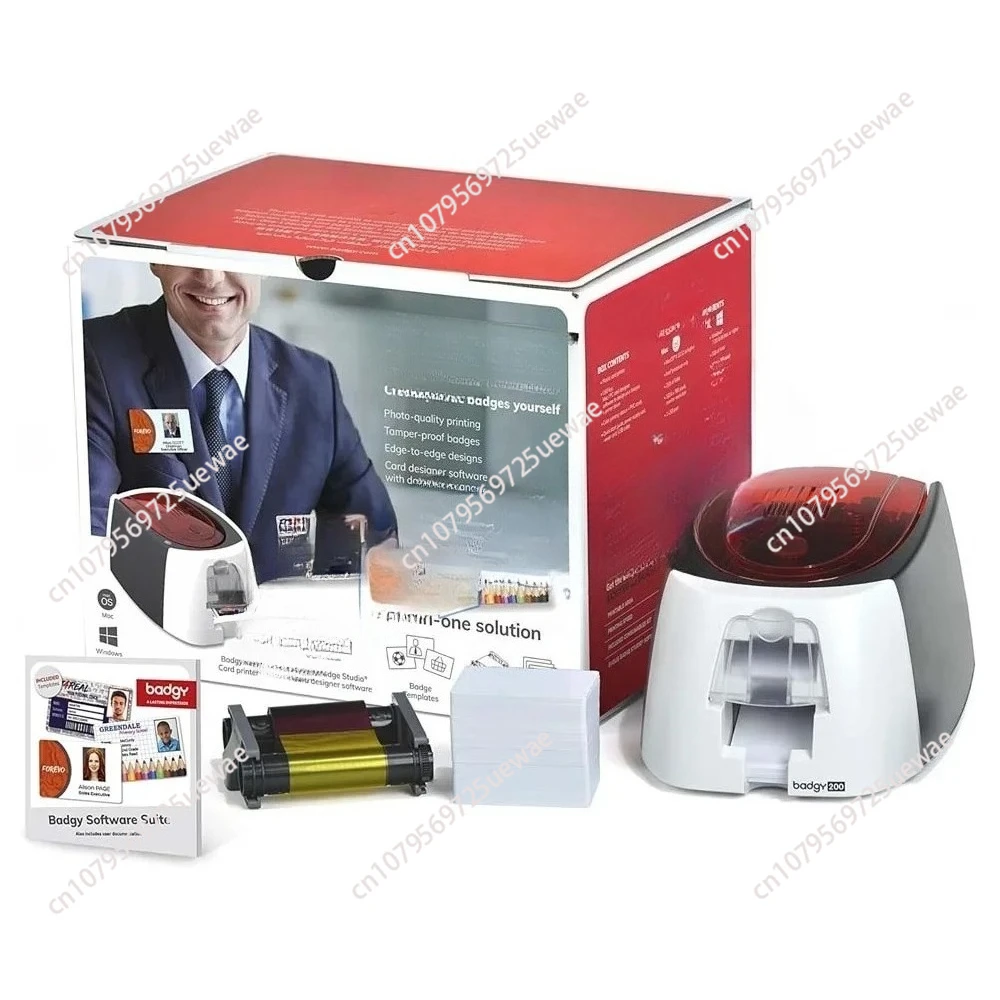 

for Original Evolis Badgy200 Card Printer Single Sided Affordable Card Printing Solution