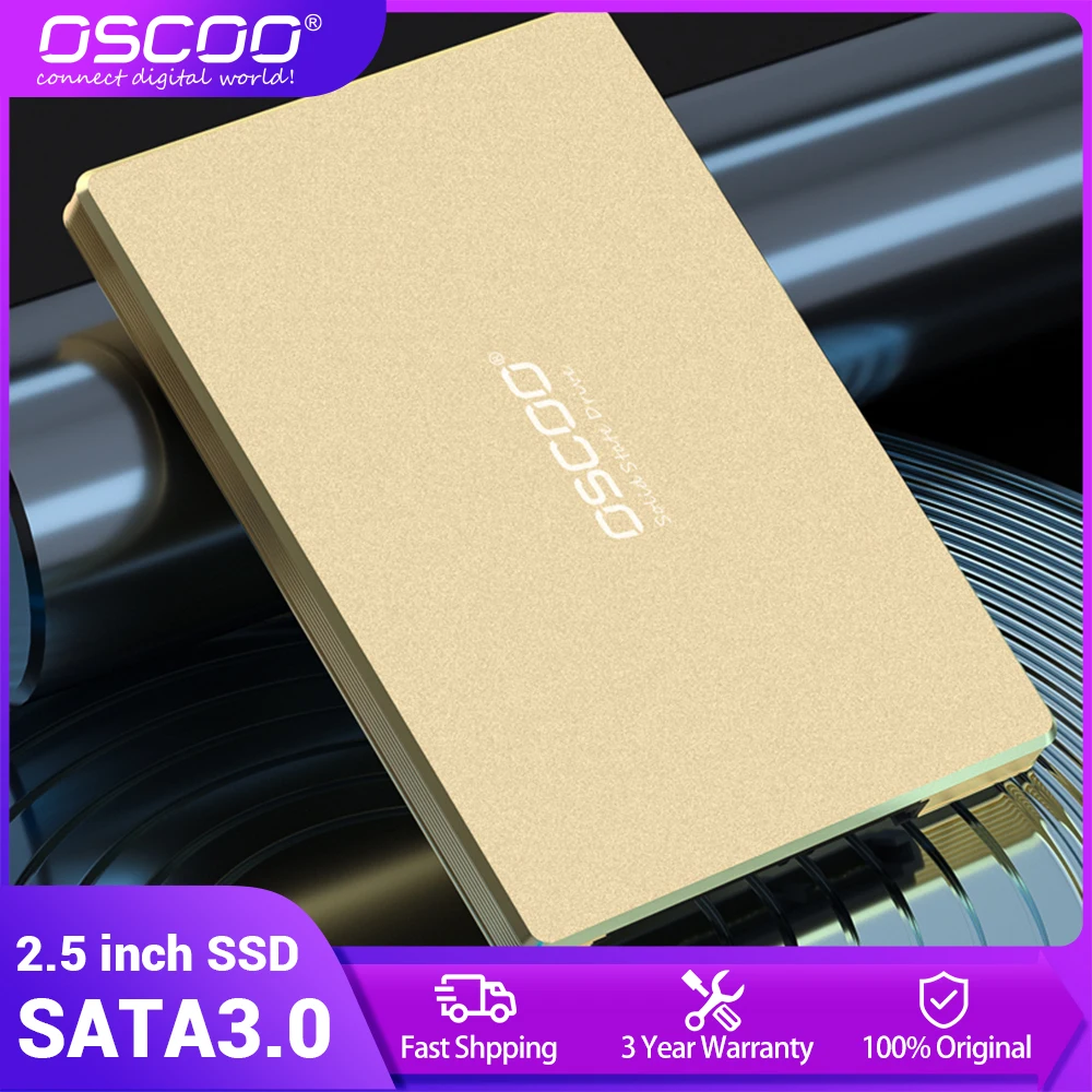 Oscoo 2.5 Inch SATA3 Mlc Originele Ssd Harde Schijf 128Gb 256Gb 512Gb Interne Solid State Drive Ssd drive Voor Computer