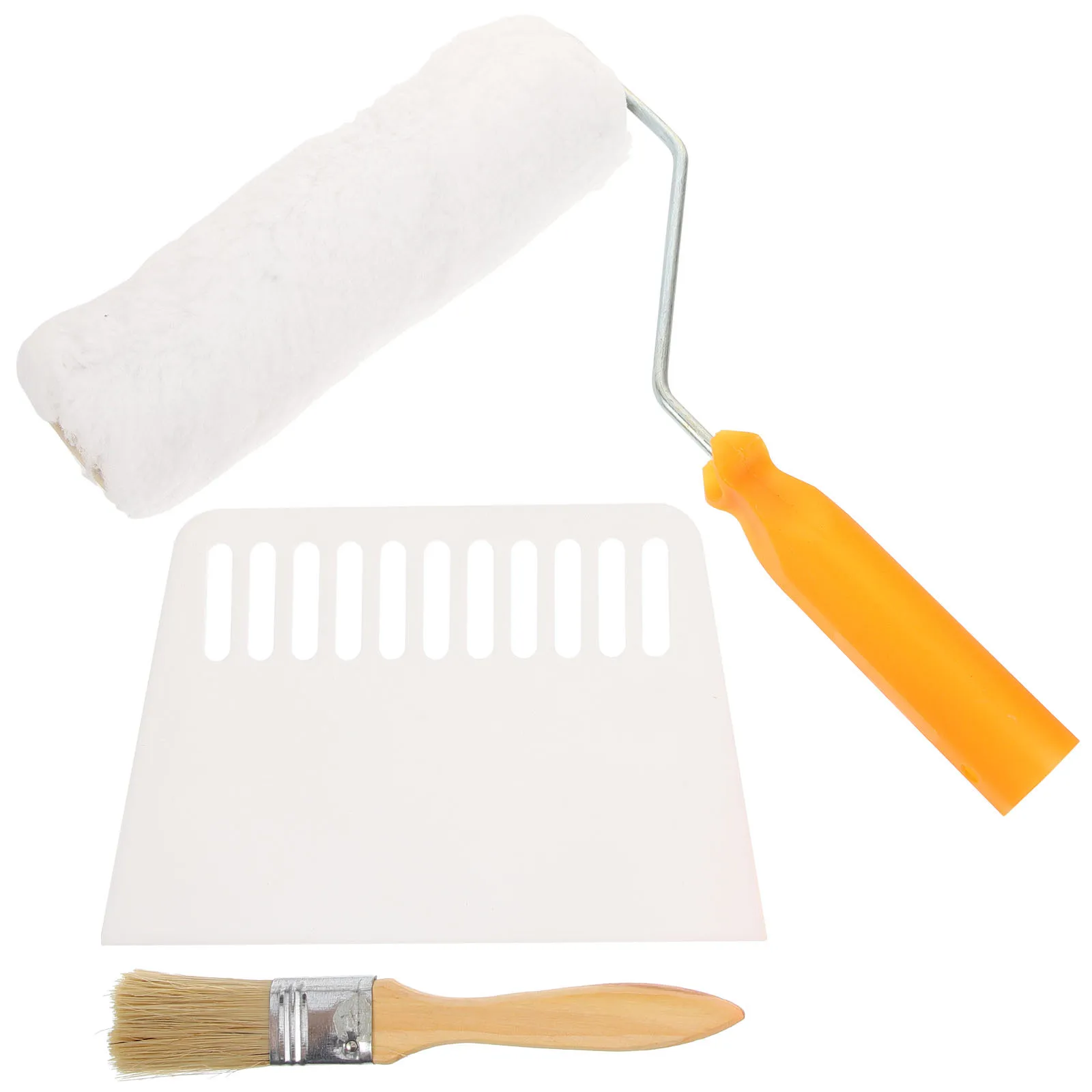 1 set di kit di strumenti per rulli di cucitura per carta da parati, manico portatile, pellicola in vinile liscio, rullo di pressatura per isolamento acustico automobilistico per la casa