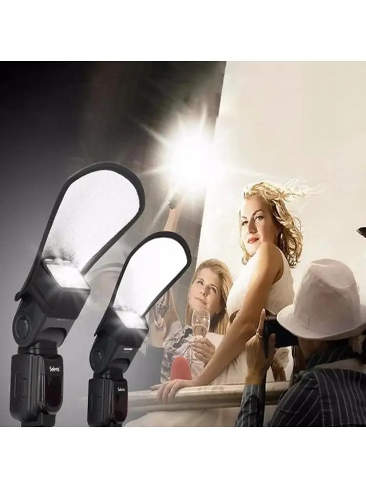 Вспышка-для-камеры-рассеиватель-света-двусторонний-софтбокс-фотовспышка-лампа-отражатель