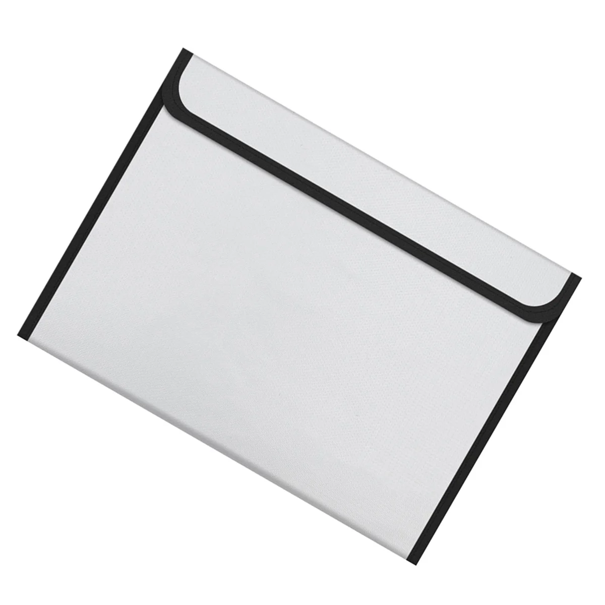 Fireproof Waterproof Document Bag Large Capacity Double Layer Safety File Storage Organizer for Passport
