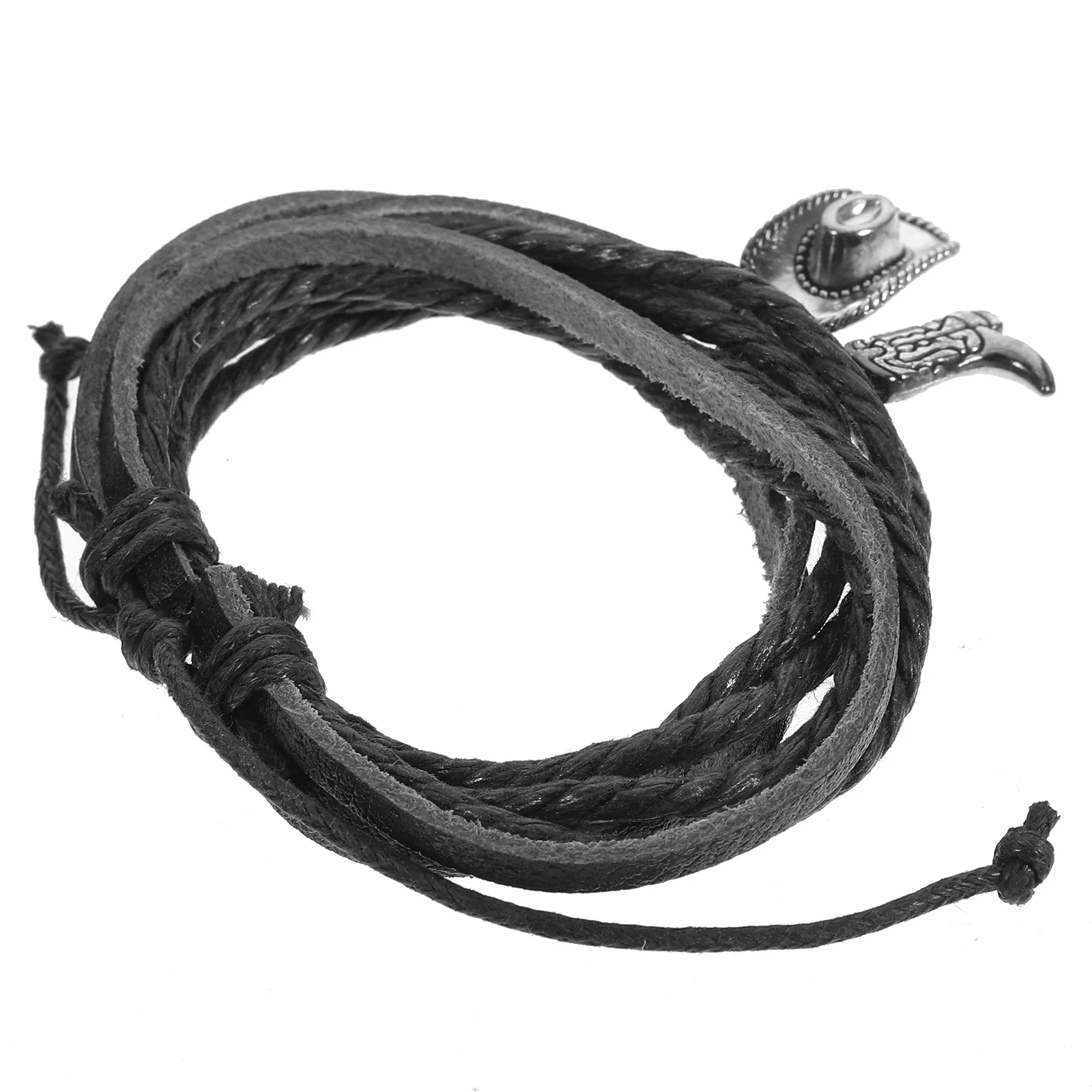 

Wrist Denim Themed Bracelet Men's Arm Multi-layer Mens Adjustable Bracelets Man Hand Chain