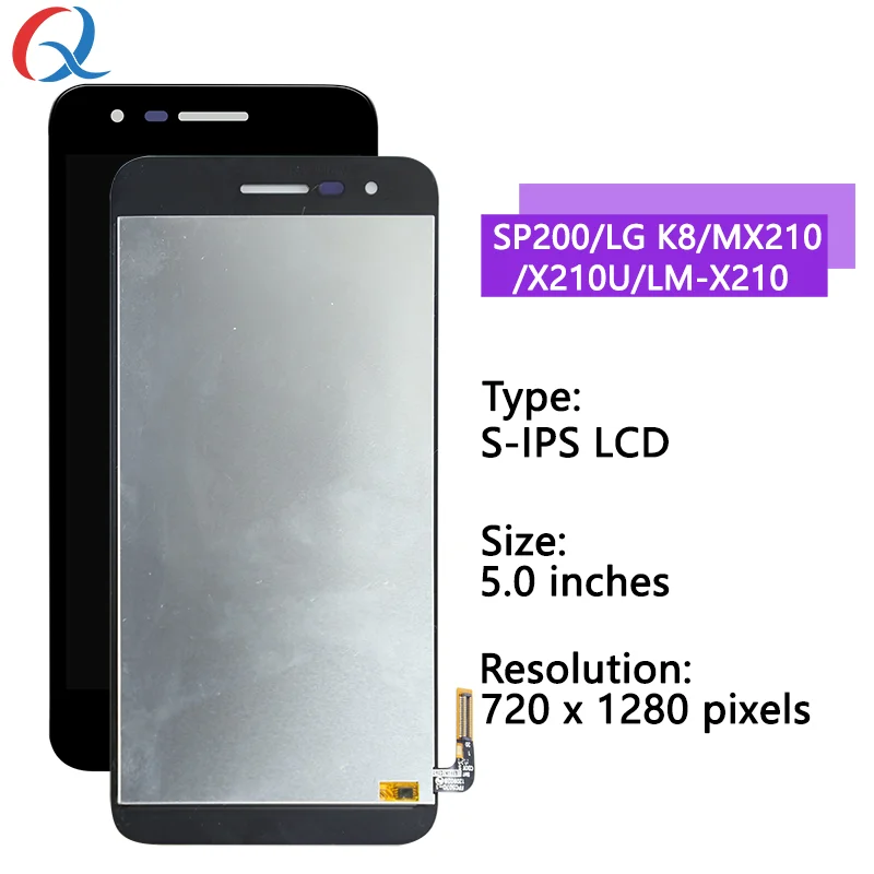 Mobile phone lcd For LG K8 LCD Display Screen For SP200 K350N K350 LM-X212(G) K373 VS500PP LCD for lg k8 2018 pantalla